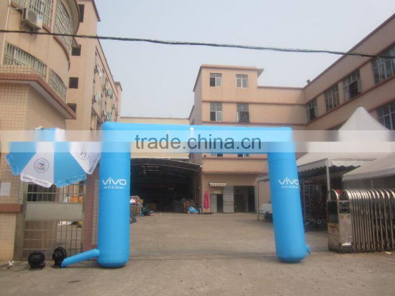 waterproof 4.5m outdoor promotion cheap inflatable arch for sale