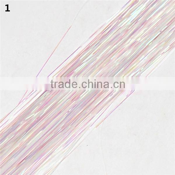 Sparkling Bling Hair Tinsel with Various Colors For Holidays, Birthdays, Night Clubs, Weddings