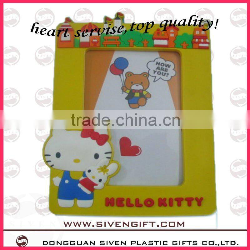 cartoon pvc 3d christmas picture frame ( welcome to custom)