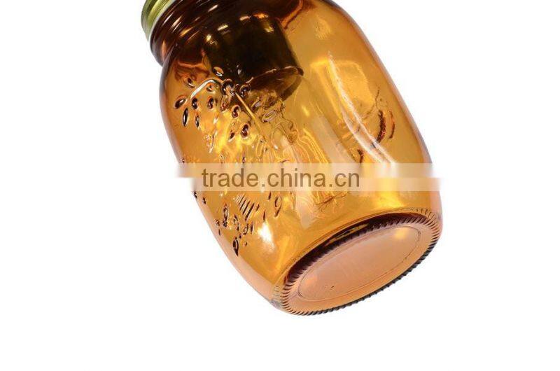 Manufacturer's hot sales glass bottle light for dining room,cafe bar,restaurant