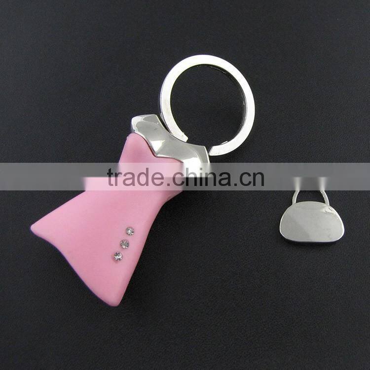 Wholesale clear plastic custom printed acrylic keychain