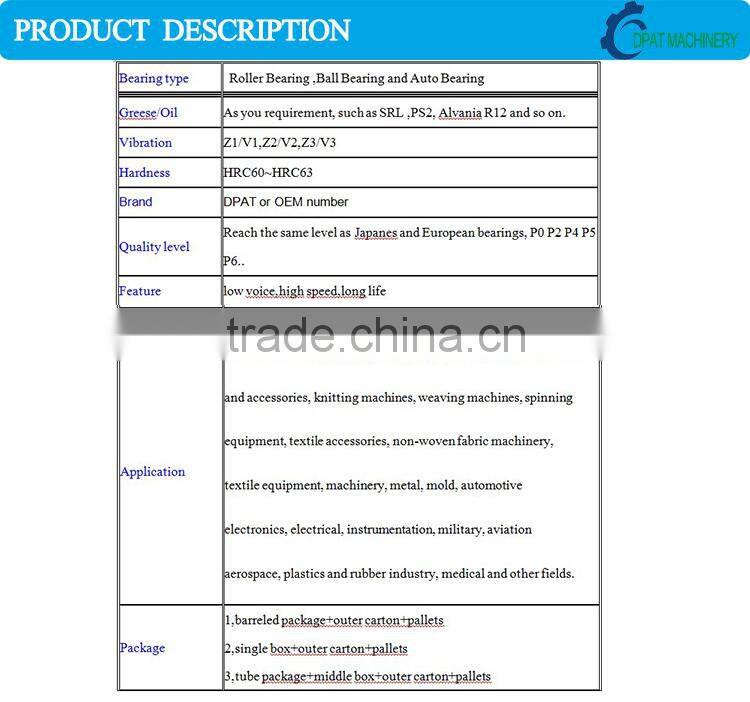 factory price sealed ball bearing 44x72x33 from china dpat