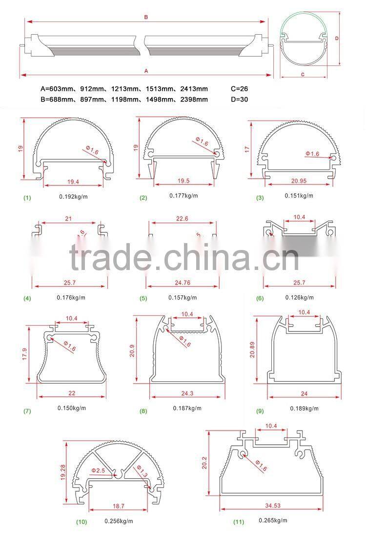 best web to buy china 3 year warranty 1500mm t8 led 24w tube