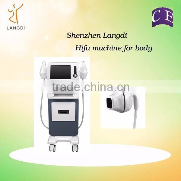 hifu ultrasonic beauty machine thigh fat loss machine