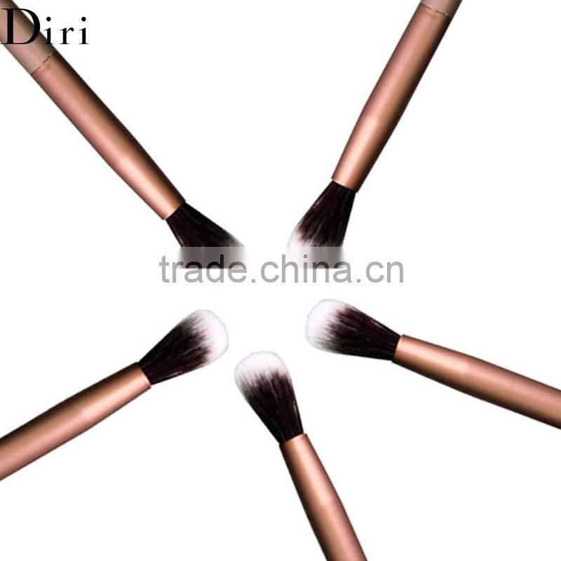 Double End Makeup Brush Horse Hair with Custom Logo Eyeshadow Brush