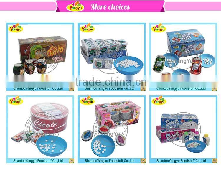 Ring candy with 2 flavors ring shape candy