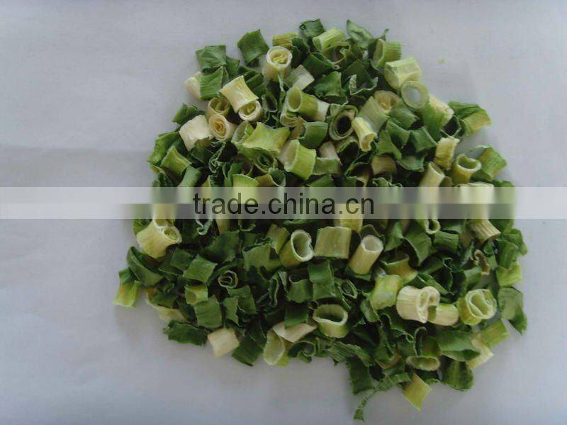 Air dried spring onion flake, roll