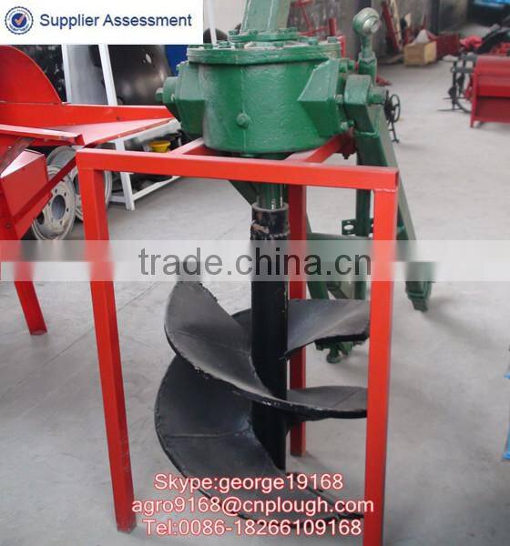 Tractor 3 point linkage ground soil driller