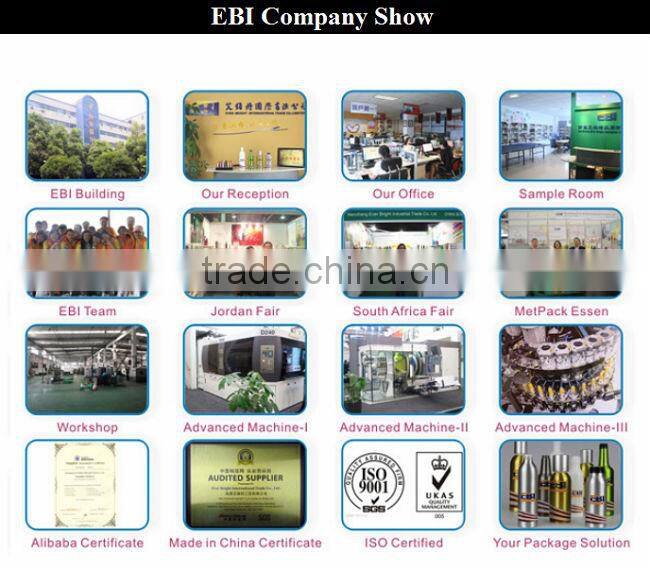 10ml Empty glass aluminum roll on bottles