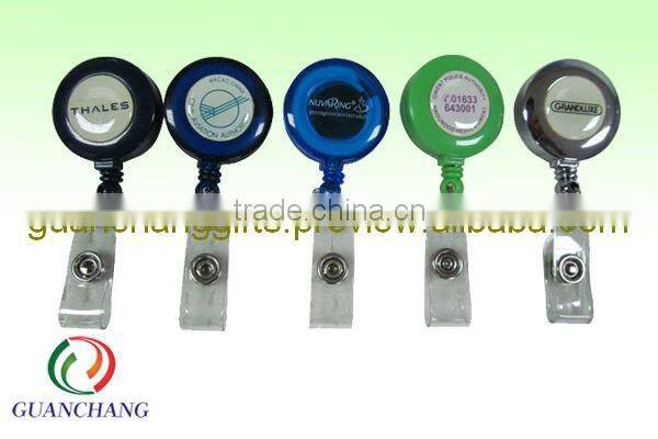 latticework badge reel, black blank yoyo reels