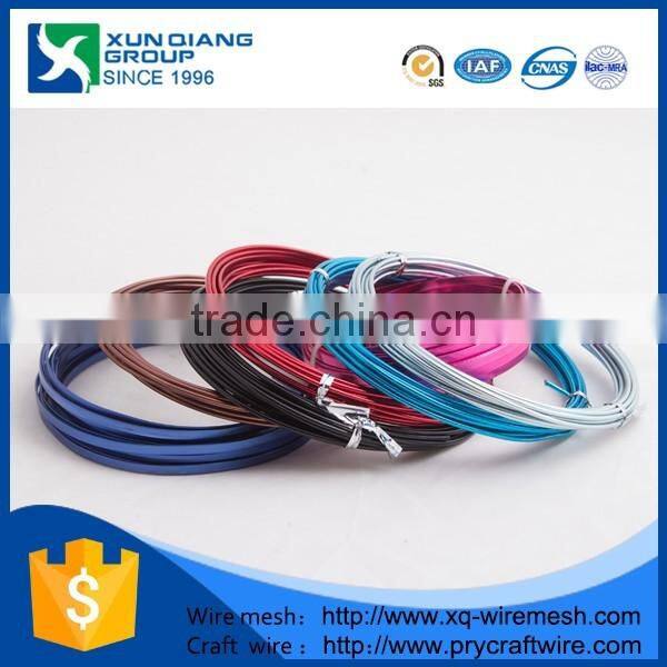 aluminium craft wire / craft aluminium wire /color aluminium wire
