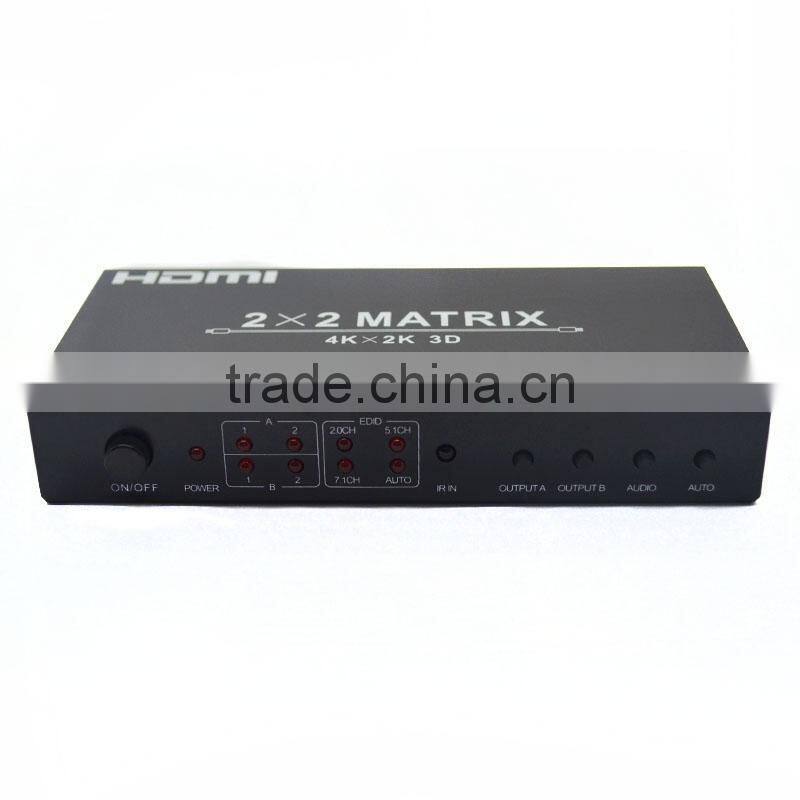 High quality HDMI Matrix 4X4 switch switcher