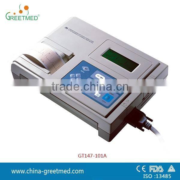 portable 1 channel ecg machine