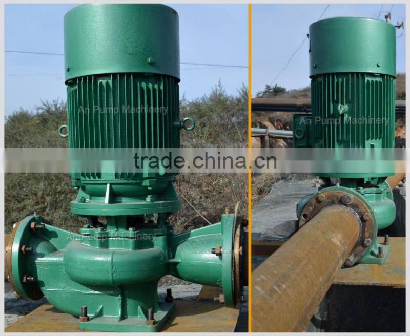 Cooling tower water circulation vertical inline pump