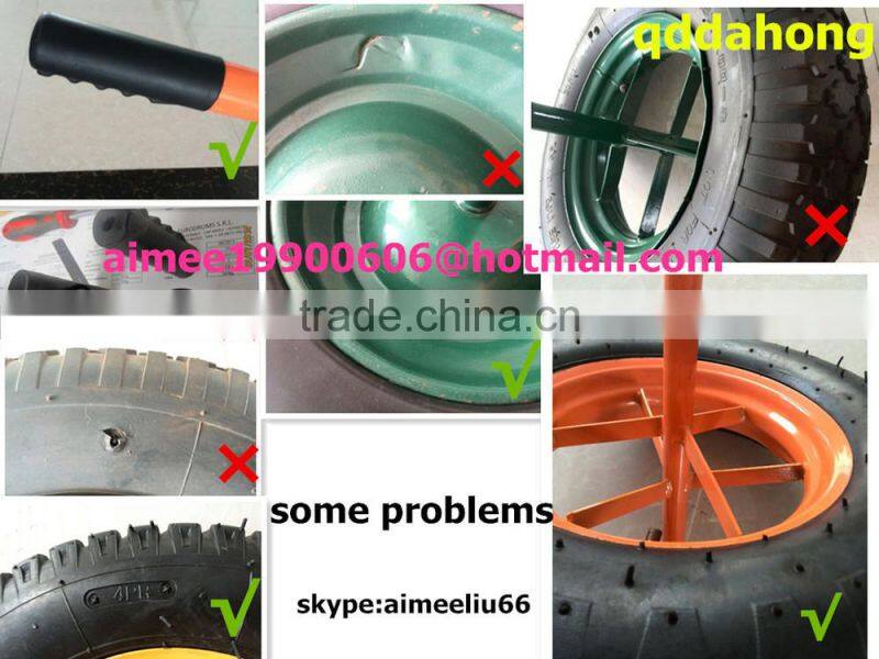 super large capacity plastic tray wheelbarrow 140L manufacturer