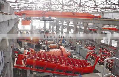Gold ore flotation separation line with leaching process 3-50T/D