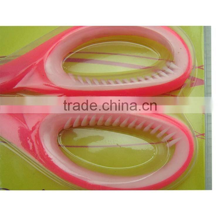 K526 Comfortable rubber handle home and outdoor utility scissors