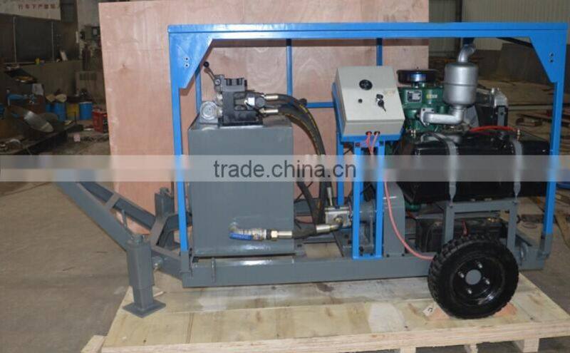 GEC brand double cylinders diesel hydraulic power unit for engineering machinery