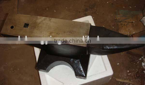 100kg double horn casting steel anvil