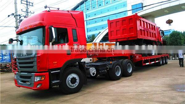 CLW 3 Axis 60ton Low Flatbed Semi Trailer for Sale
