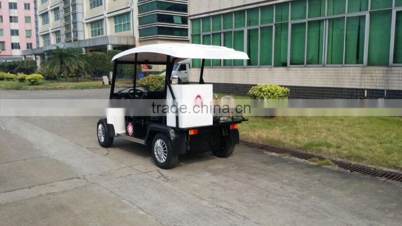 Guangzhou unique latest ambulance golf car battery operated utility vehicle