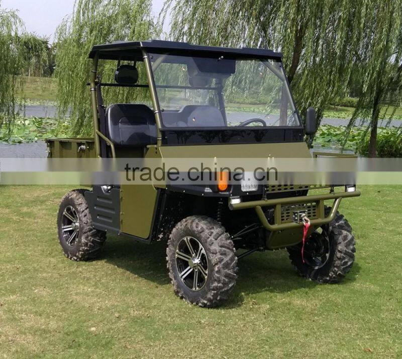 3seats UTV/7.5kw BRUSHLESS AC MOTOR UTV/4x4 electric UTV with 14" alloy wheels (TKE-U7500-T1)