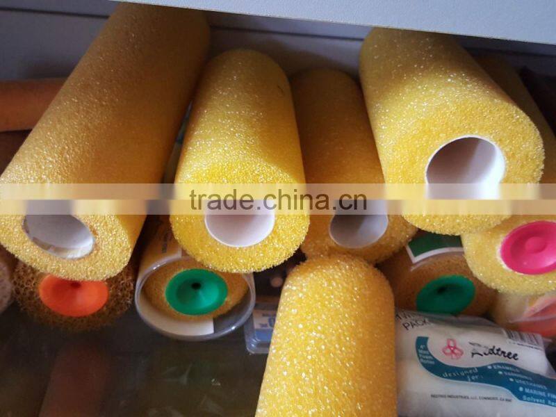 Paint roller brush structure super rough sponge roller brush