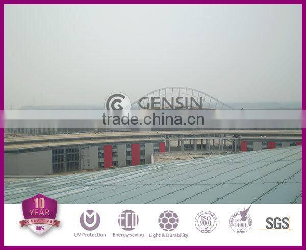 Sell Grade A triple wall polycarbonate sheet, hollow polycarbonate sheet