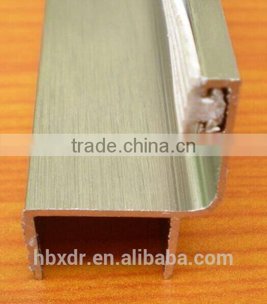 best quality toilet partition wall fitting aluminum profile