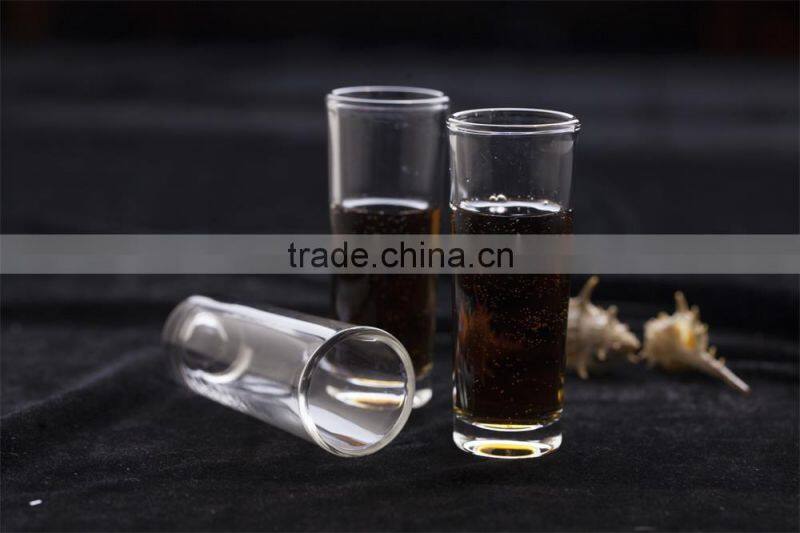 65ml clear shot or shooter glass