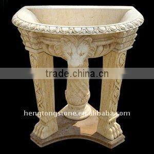 Hand Carved Marble Wash Basin