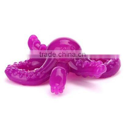 BPA Free Octopus Shaped Silicone Baby Teether Baby Pacifier