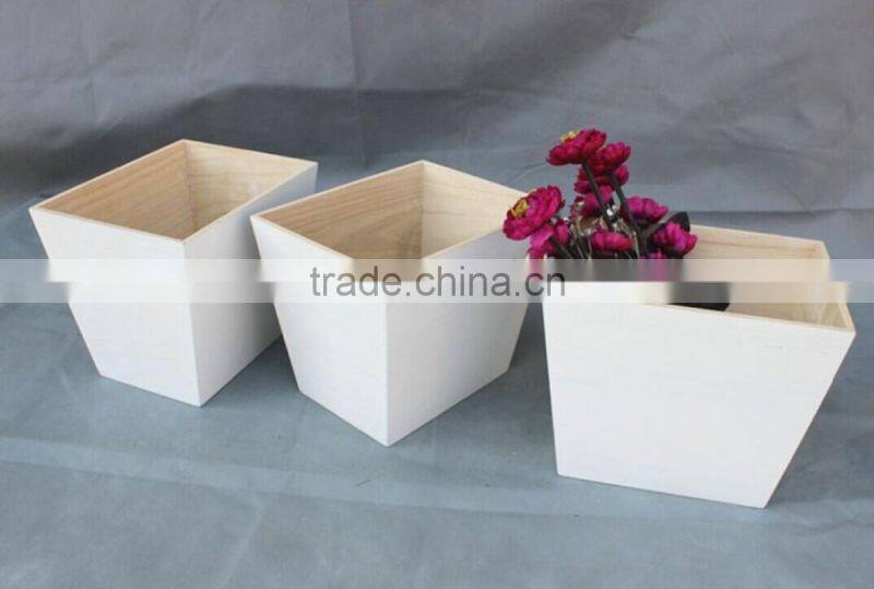 2016 Custom White Wooden Crates