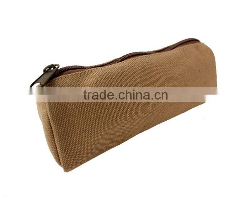 Eco Friendly Custom Handy Jute Pencil Pouch