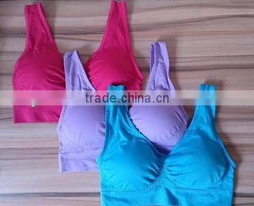 Genie Bra,sports bra,No rims double-deck sports bra