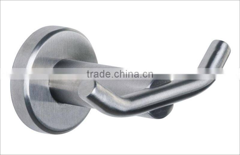 Bathroom Accessories Wall Mounted Stainless Steel 304 Bathroom Towel Hook BSCI