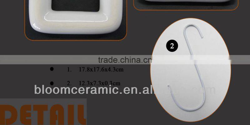 Mini ceramic vase for humidifier