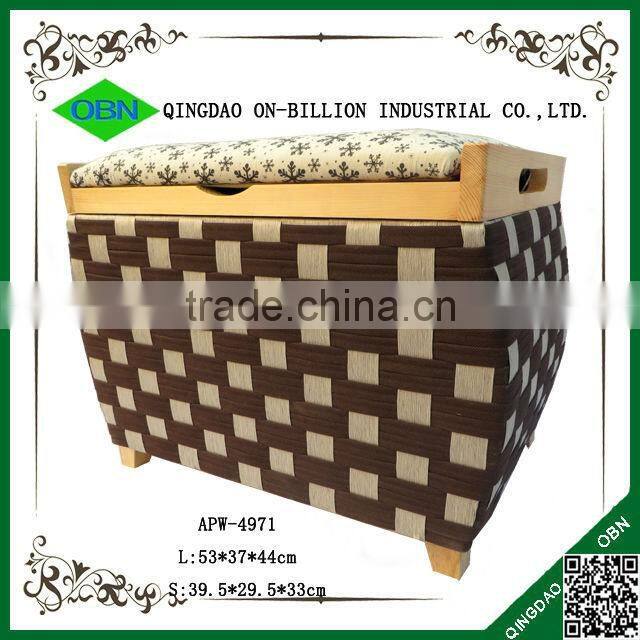 Round shape cheap ottomans