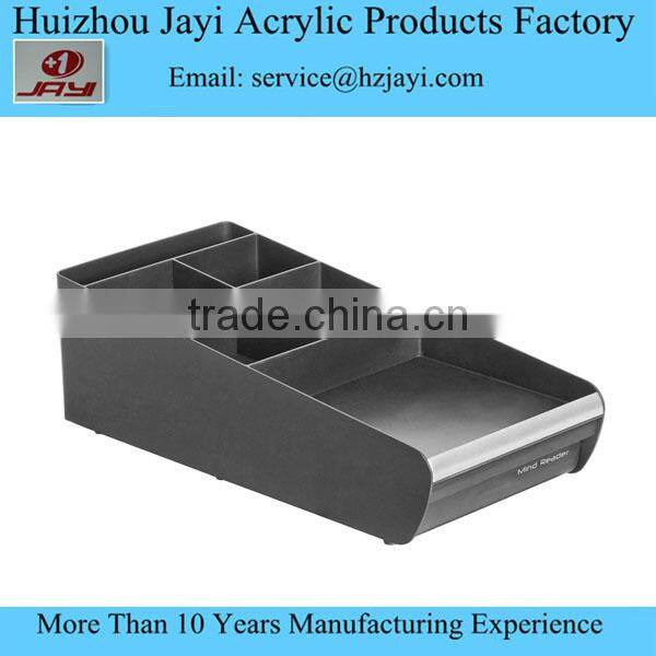 Restaurant or coffee bar decorative acrylic napkin holder with salt and pepper shaker