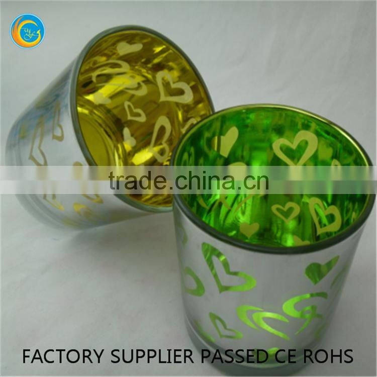 wedding decorations mercury glass votives