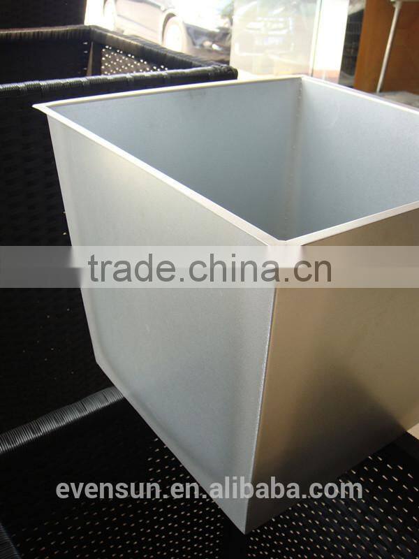 rattan flower pot garden