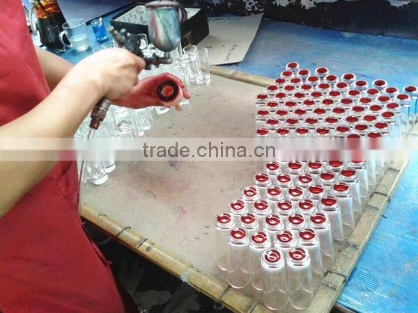 High quality 50ml round shape shot glass cup