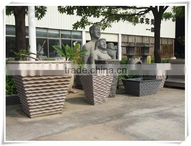 Wholesale Modern Garden Decorative Granite Planter