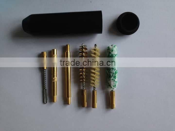 Pistol Cleaning Kit in a Small Plastic Barrel