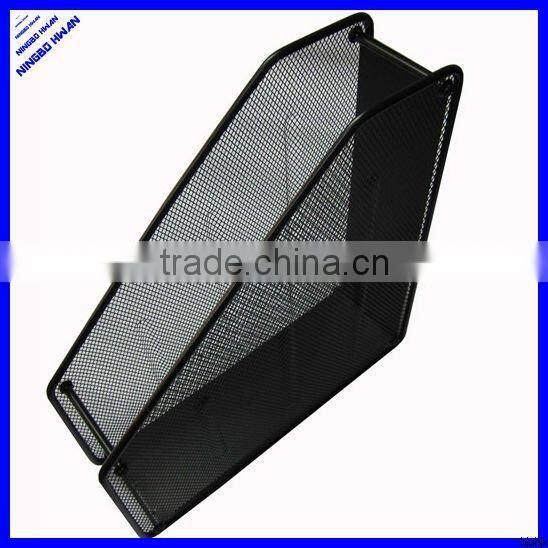 Desktop 3 floors metal mesh document tray office paper tray