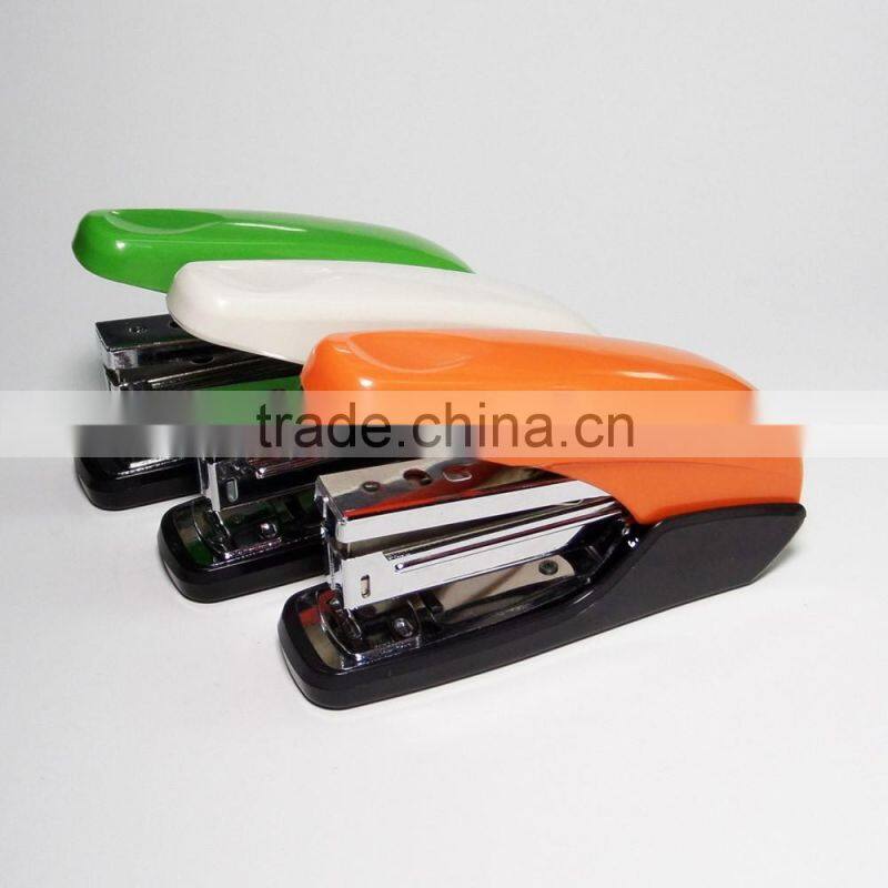 Office new designer half strip 12 sheets metal power save stapler