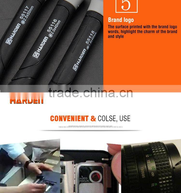 Professional Chrome Vanadium Hand Tool Hexagon Type Precision Screwdriver