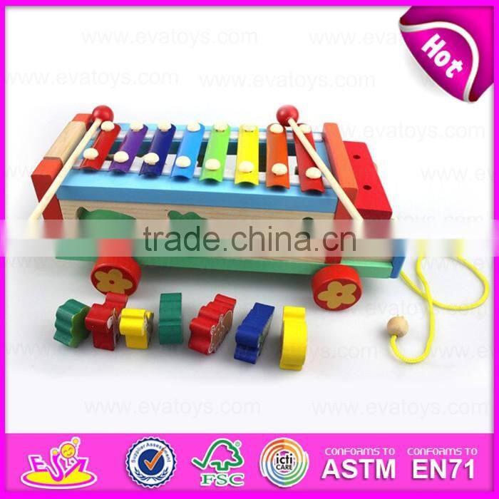 2016 hottest kids educational wooden car toy W04A214