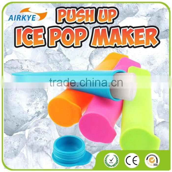 The Hand Frozen Ice Cream Popsicle Maker Lolly Mould Tray Pan Kitchen DIY Pop Mold