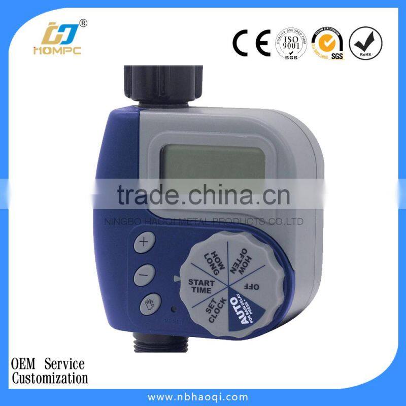 Irrigation garden timer, programmable hose timer water